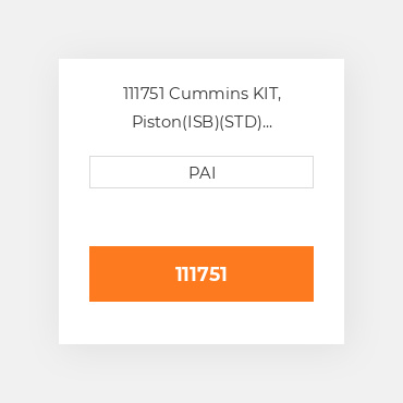 111751 Cummins KIT, Piston(ISB)(STD) Поршневий комплект