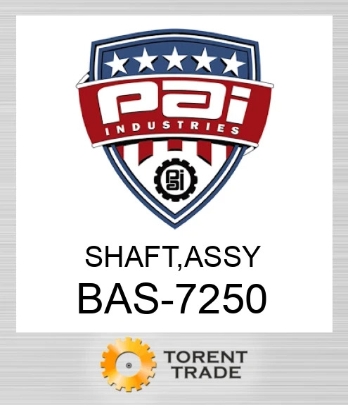 BAS-7250 Вал, вузол PAI INDUSTRIES