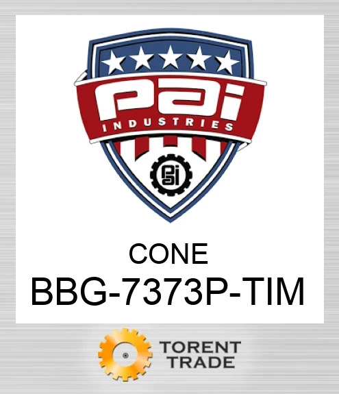 BBG-7373P-TIM Конус PAI INDUSTRIES