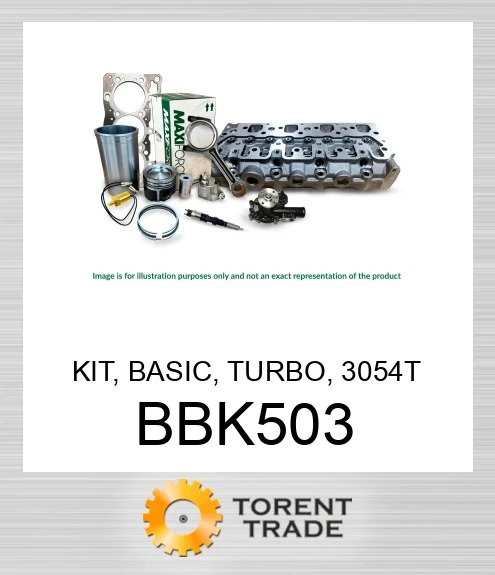 BBK503 Комплект, базовий, турбо, 3054T  MAXIFORCE