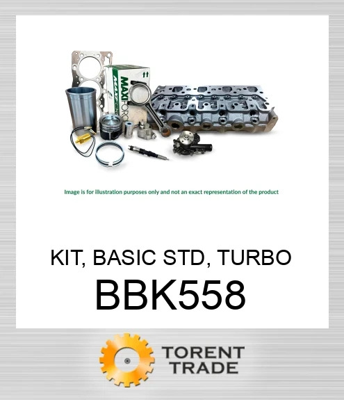 BBK558 Комплект, базовий стандартний, турбо з охолодженням, C2.2  MAXIFORCE