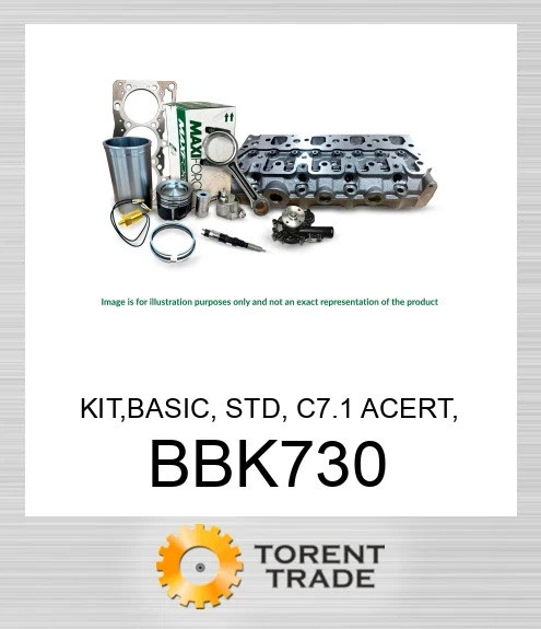 BBK730 Комплект, базовий, стандартний, C7.1 ACERT, Tier 4 проміжний MAXIFORCE