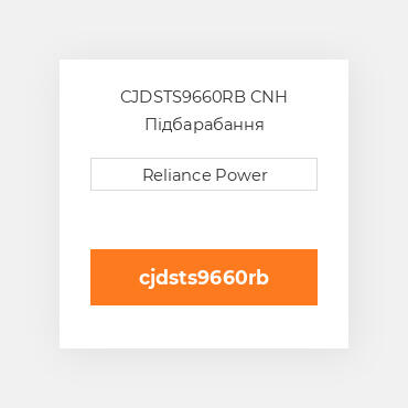CJDSTS9660RB CNH Підбарабання