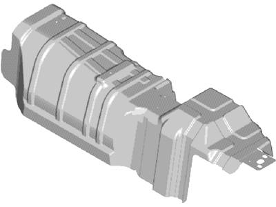 MU5Z-14526-E Теплозахисний екран