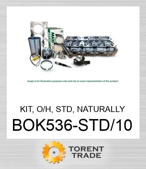 BOK536-STD/10 Комплект, капітальний ремонт, стандартний, безнаддувний, 3024/C  MAXIFORCE