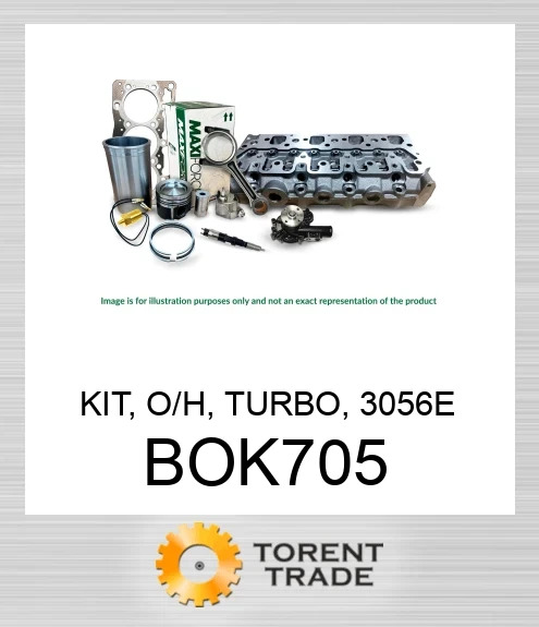 BOK705 Комплект, капітальний ремонт, турбо, 3056E  MAXIFORCE