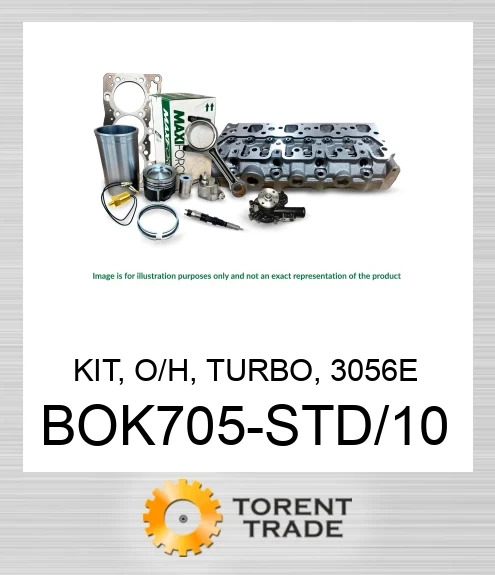 BOK705-STD/10 Комплект, капітальний ремонт, турбо, 3056E MAXIFORCE