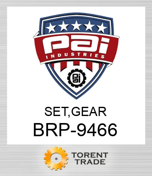 BRP-9466 Комплект, шестерня PAI INDUSTRIES