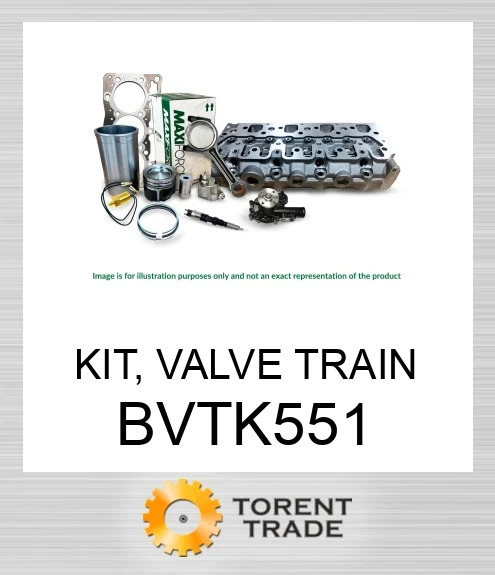 BVTK551 Комплект, клапанний механізм  MAXIFORCE