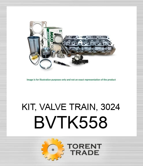 BVTK558 Комплект, клапанний механізм, 3024  MAXIFORCE