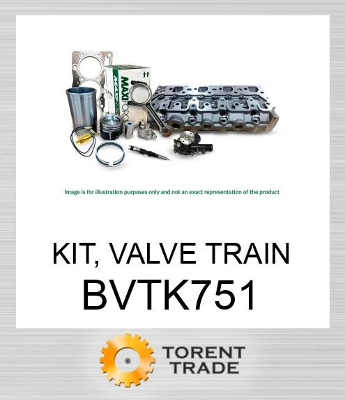 BVTK751 Комплект, клапанний механізм  MAXIFORCE