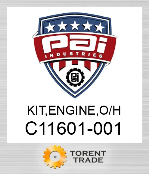 C11601-001 Комплект, двигун , капітальний ремонт PAI INDUSTRIES