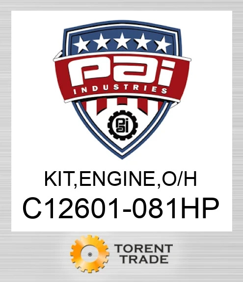 C12601-081HP Комплект, двигун , капітальний ремонт PAI INDUSTRIES