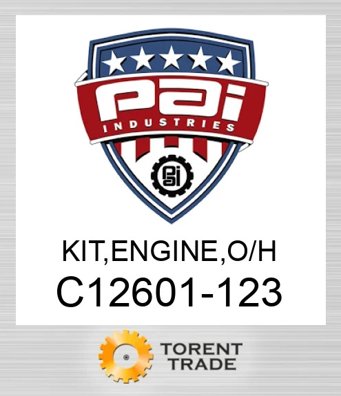 C12601-123 Комплект, двигун , капітальний ремонт PAI INDUSTRIES