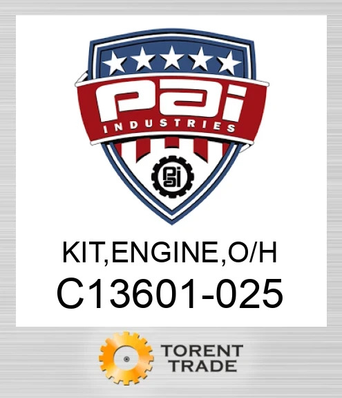C13601-025 Комплект, двигун , капітальний ремонт PAI INDUSTRIES
