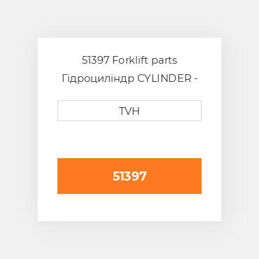 51397 Forklift parts Гідроциліндр CYLINDER - Master