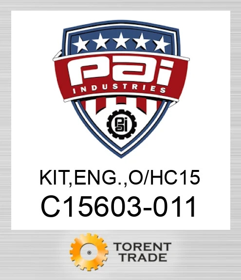 C15603-011 Комплект, двигун , o/hc 15 PAI INDUSTRIES