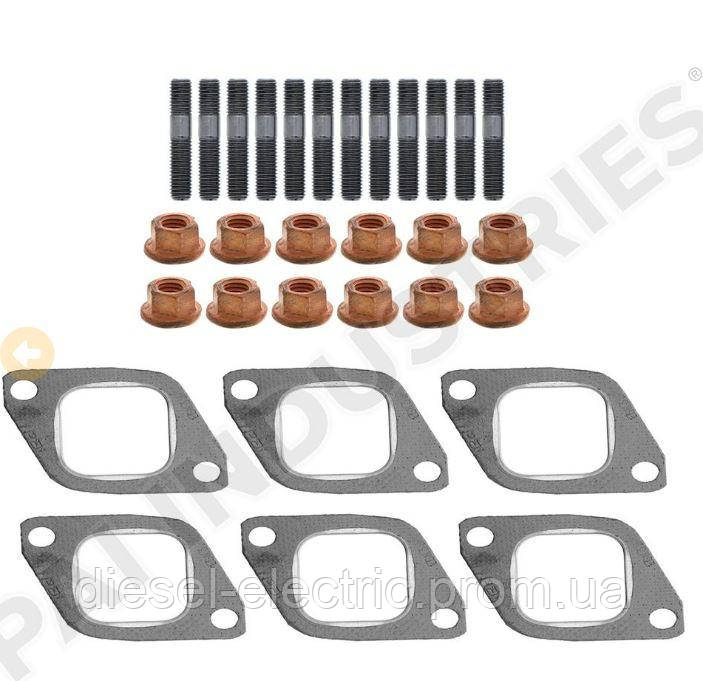 Комплект випускного колектора в зборі для техніки Volvo/Renault 193807075002, 19380707-5002