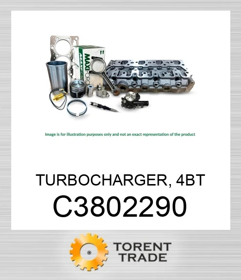 C3802290 Турбокомпресор, 4BT MAXIFORCE