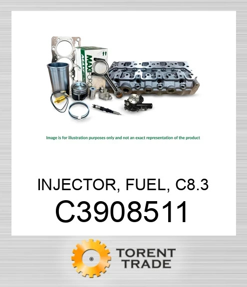 C3908511 Інжектор, паливний, C8.3  MAXIFORCE