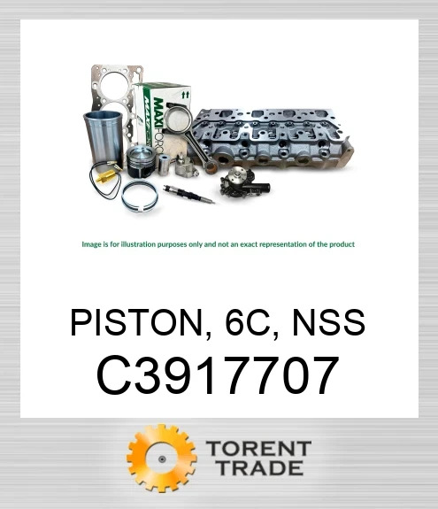 C3917707 Поршень, 6C, NSS  MAXIFORCE
