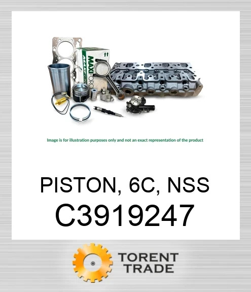 C3919247 Поршень, 6C, NSS  MAXIFORCE