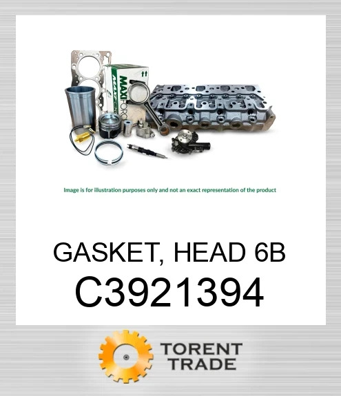 C3921394 Прокладка, головка 6BMAXIFORCE