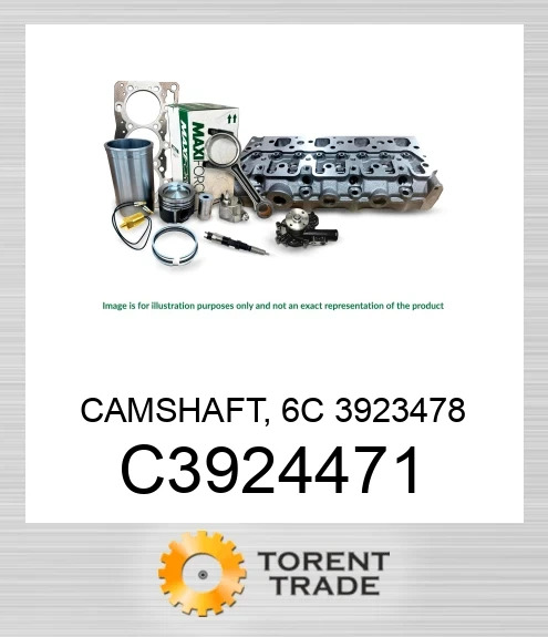 C3924471 Розподільний вал, 6C 3923478  MAXIFORCE