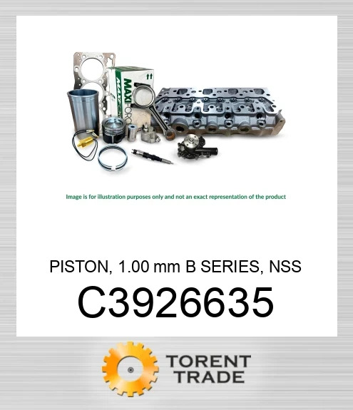 C3926635 Поршень, 1.00 мм, серія B, NSS  MAXIFORCE