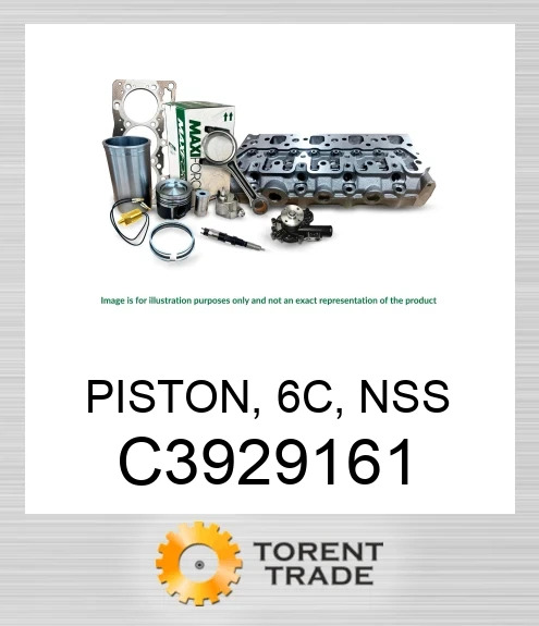 C3929161 Поршень, 6C, NSS  MAXIFORCE