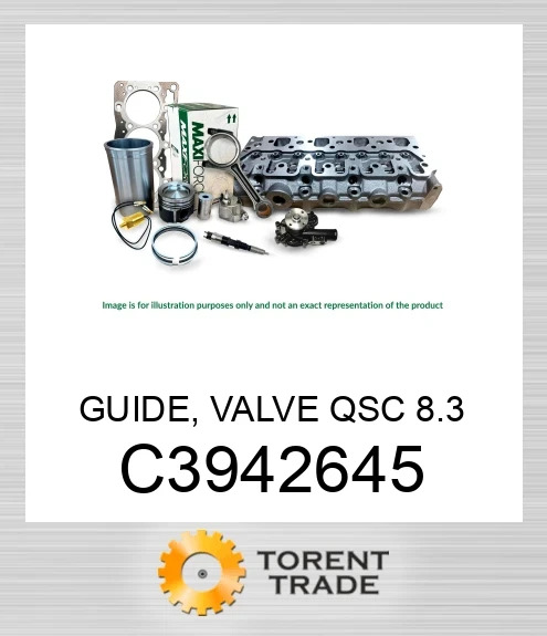C3942645 Направляюча, клапан QSC 8.3  MAXIFORCE