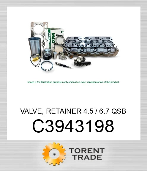 C3943198 Фіксатор клапана, 4.5/6.7 QSB  MAXIFORCE