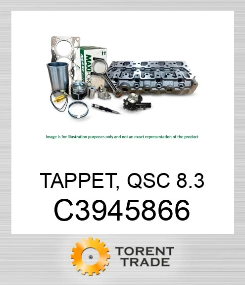 C3945866 Штовхач, ISB  MAXIFORCE