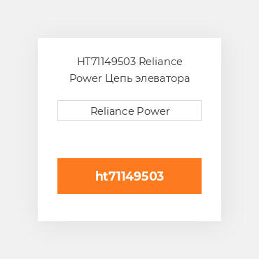 HT71149503 Reliance Power Цепь элеватора