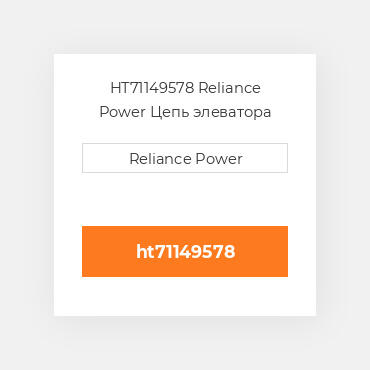 HT71149578 Reliance Power Цепь элеватора
