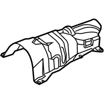 YF1Z-17528-AA Теплозахисний екран