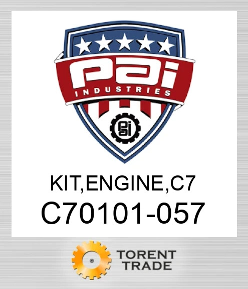 C70101-057 Комплект, двигун , c 7 PAI INDUSTRIES