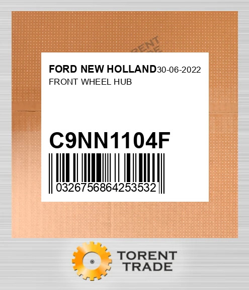 C9NN1104F WHEEL HUB FORD NEW HOLLAND NEW AFTERMARKET