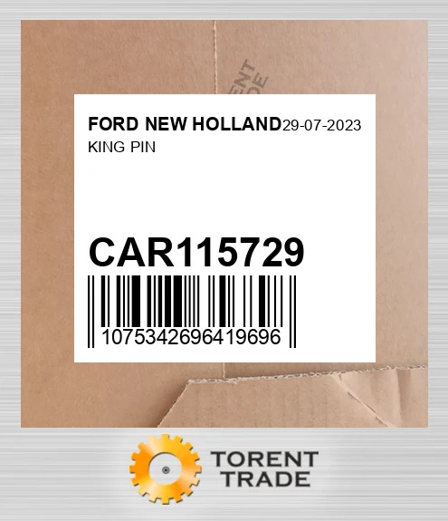 CAR115729 KING Палець FORD NEW HOLLAND NEW AFTERMARKET