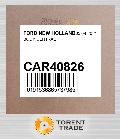CAR40826 корпус CENTRAL FORD NEW HOLLAND NEW AFTERMARKET