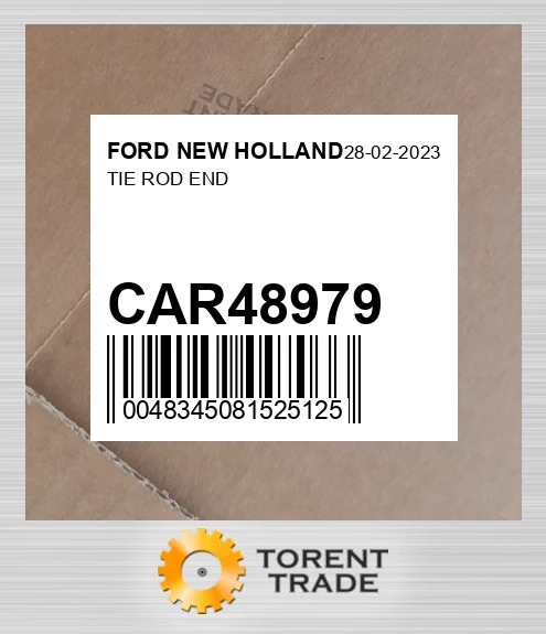 CAR48979 Наконечник рульової тяги FORD NEW HOLLAND NEW AFTERMARKET