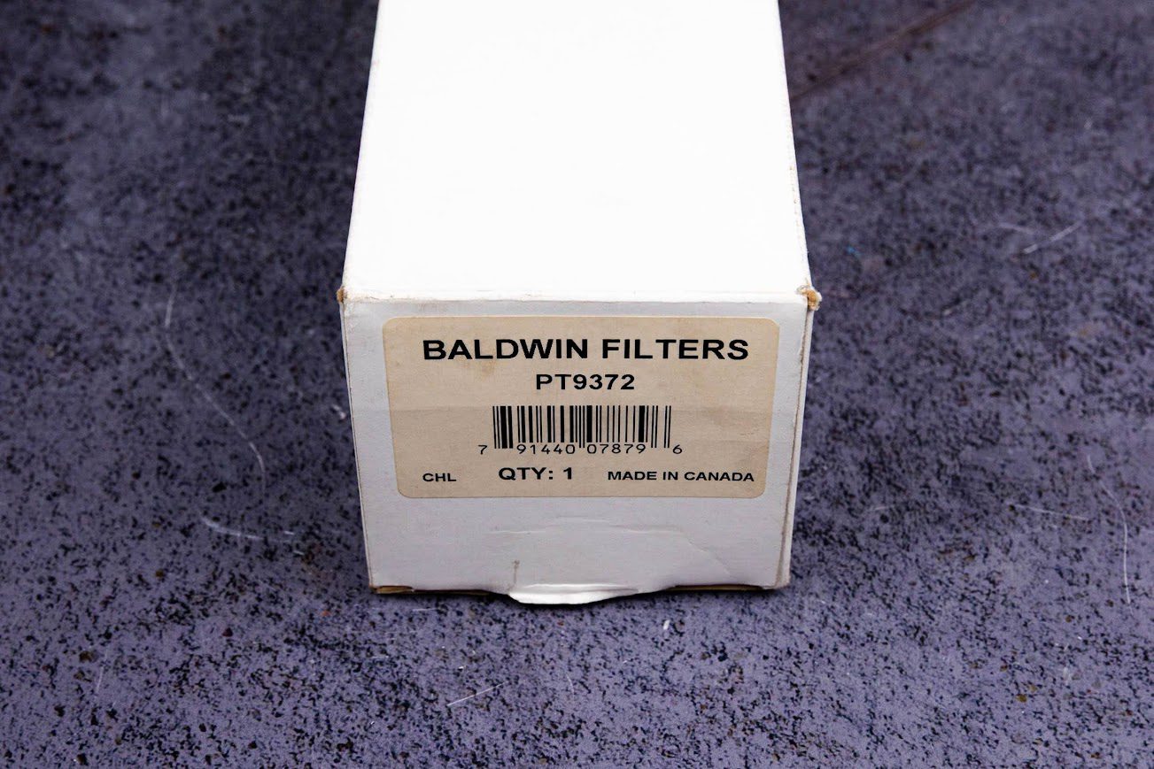 PT9372 Фільтр гідравлічної системи. Виробник Baldwin США. Аналоги Volvo 14375005, FLEETGUARD HF28948, GRAINGER 4ZMV5, NAPA GOLD 7005, WIX 57005