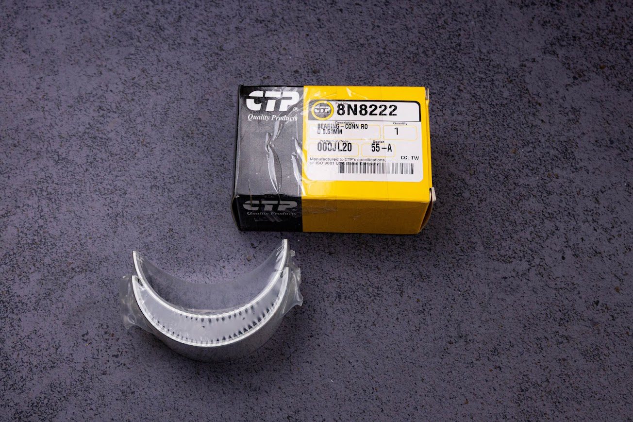 8N8222 Вкладиш шатунний 0.50 для техніки Caterpillar. Гарантія 6 місяців.