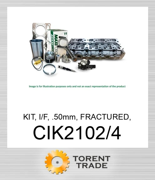 CIK2102/4 Комплект, I/F, 0.50 мм, розщеплений, 4BTA 3.9  MAXIFORCE
