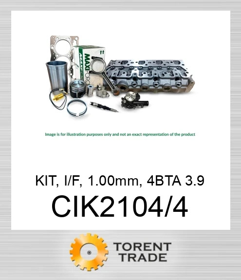 CIK2104/4 Комплект, I/F, 1.00 мм, 4BTA 3.9  MAXIFORCE