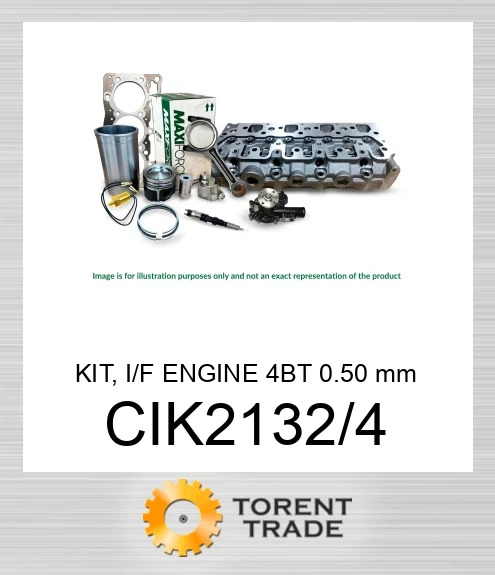 CIK2132/4 Комплект, двигун I/F 4BT 0.50 мм  MAXIFORCE