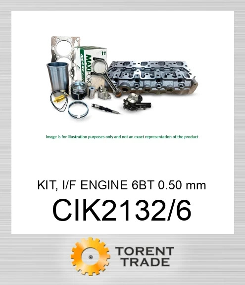 CIK2132/6 Комплект, двигун I/F 6BT 0.50 мм  MAXIFORCE