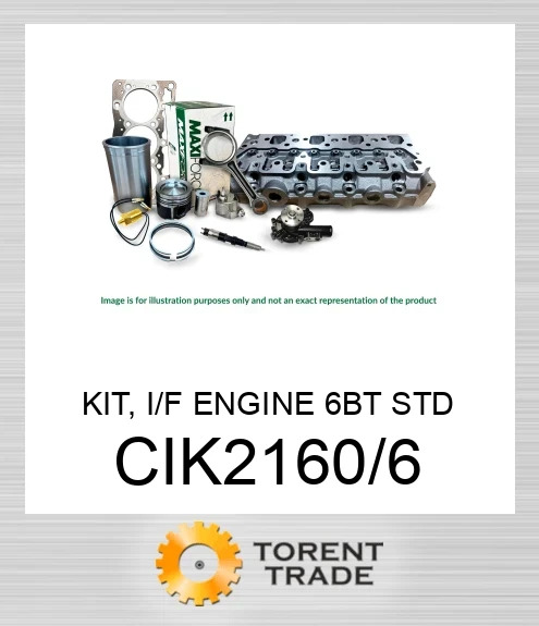 CIK2160/6 Комплект, двигун I/F 6BT стандартний  MAXIFORCE