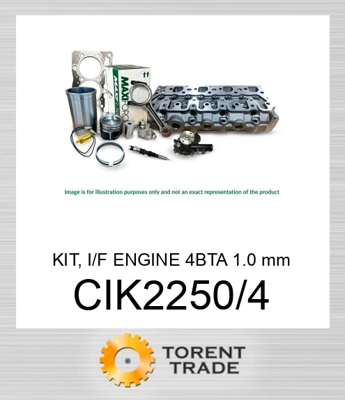 CIK2250/4 Комплект, двигун I/F 4BTA 1.0 мм  MAXIFORCE