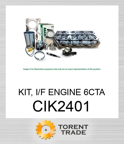CIK2401 Комплект, двигун I/F 6CTA  MAXIFORCE